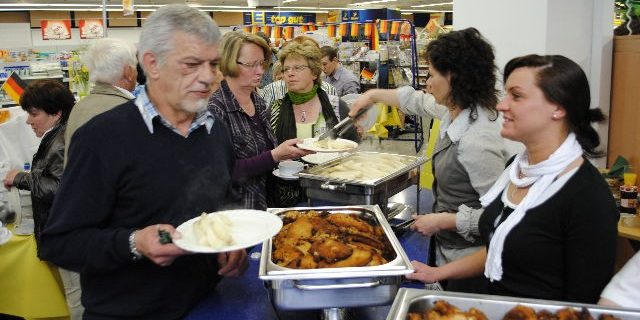 Dem frischen Spargel konnte keiner widerstehen