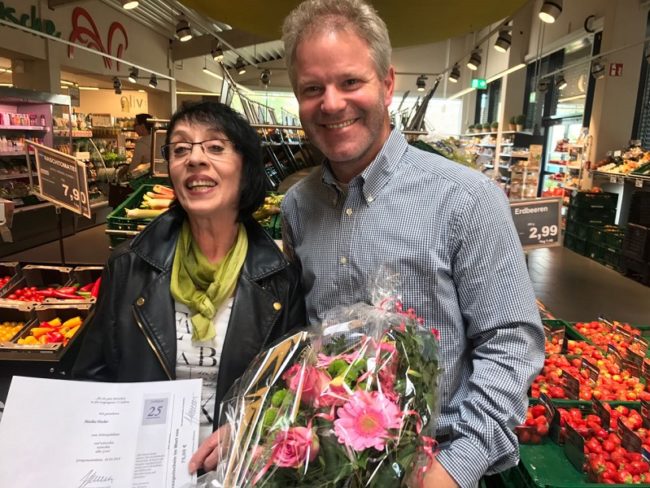 Marlies Fischer 25 Jahre