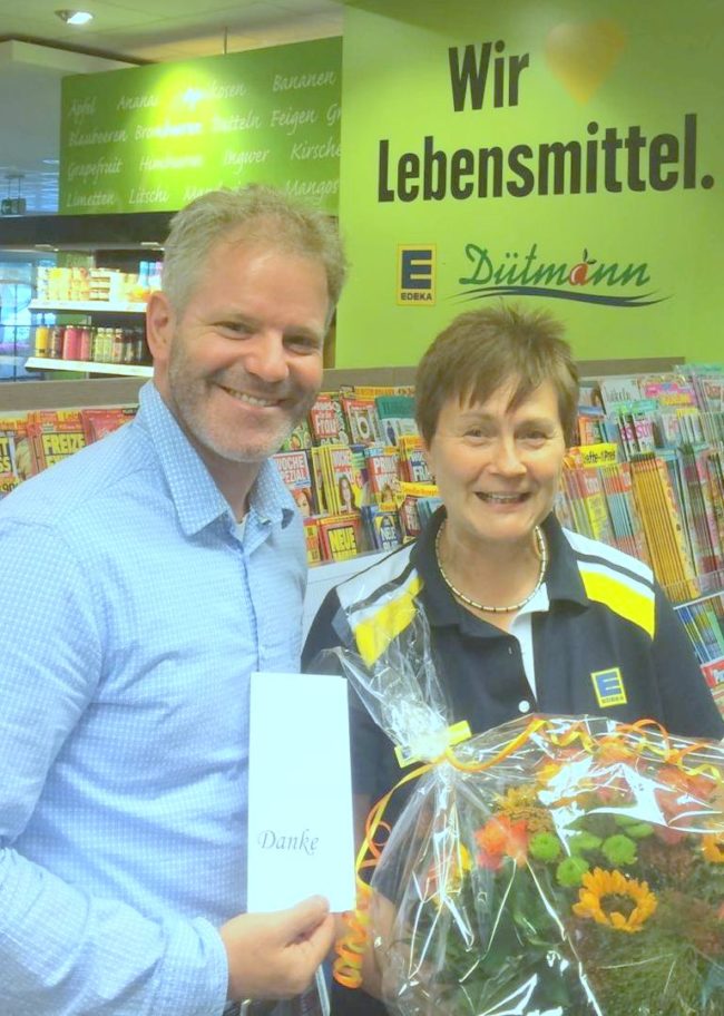 Gundula Sommer: 20 Jahre bei Dütmann