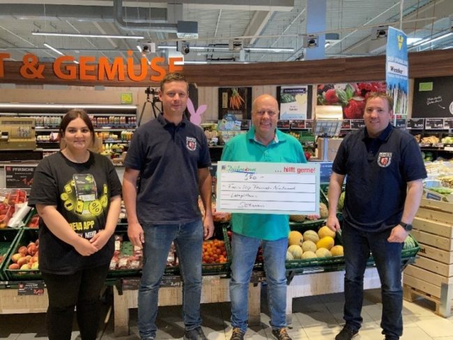 950,– Euro für die Freiwillige Feuerwehr Niedermark