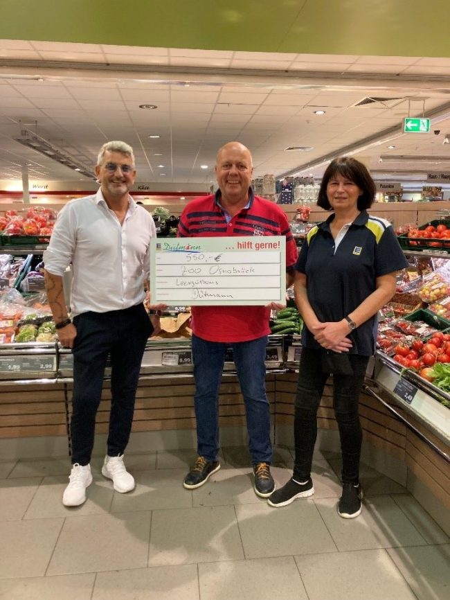 550,– Euro für den neuen Elefantenpark