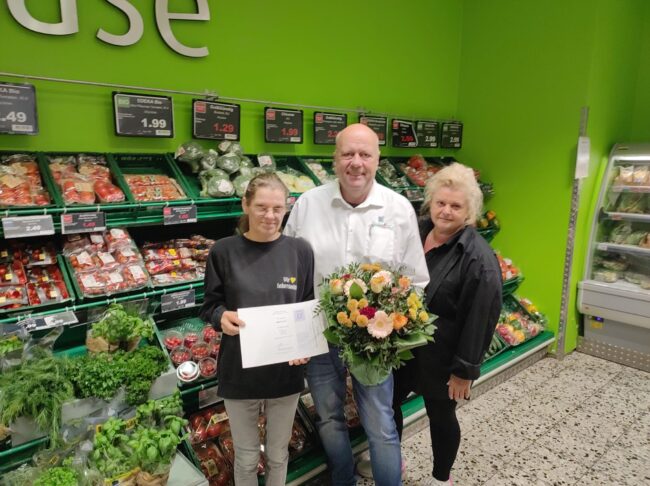 Regina Nowicki: 15 Jahre bei Dütmann