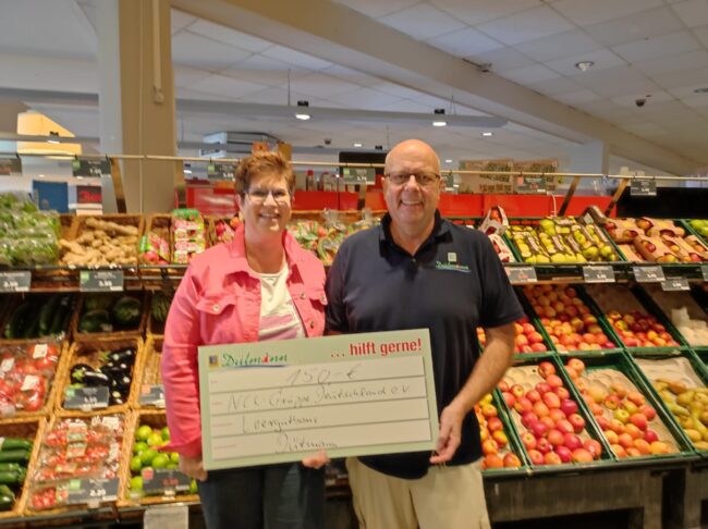 Leergutbonspende für die NCL-Gruppe Deutschland eV