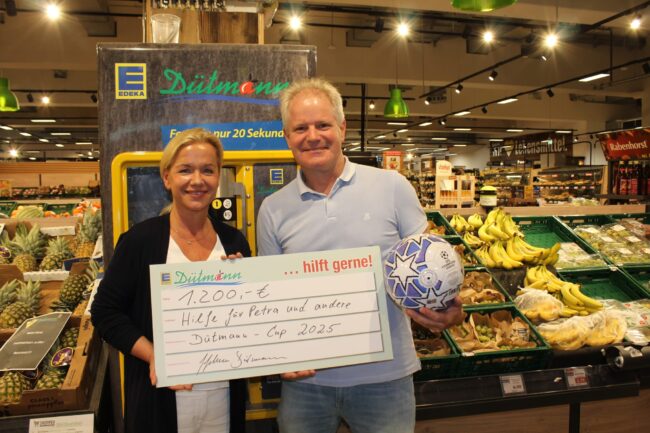 1.200,–Euro für die Petra-Stiftung